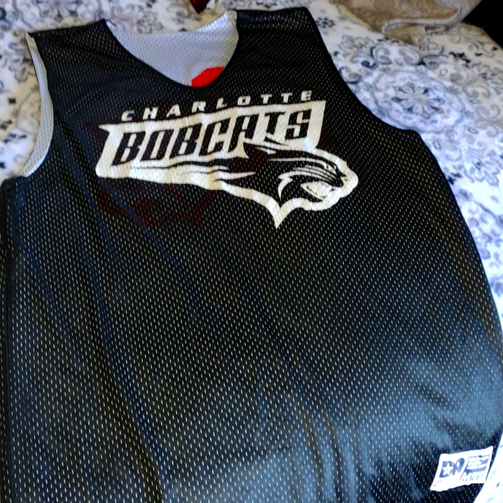 Reversible Charlotte Bobcats #33 Jersey Sz M